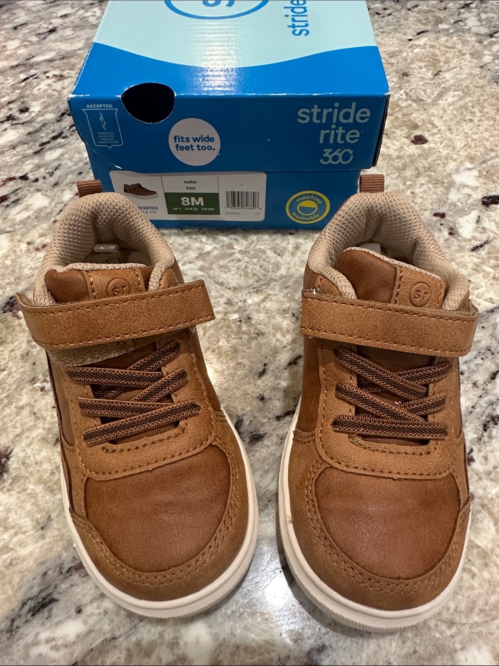 Stride rite 360 nate sneakers size 8